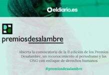 eldiario.es convoca los II Premios Desalambre