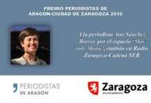 Ana Sánchez Borroy gana el Premio Periodistas de Aragón-Ciudad de Zaragoza con el espacio ‘Más vale maña’ de Radio Zaragoza