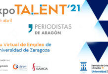 Periodistas de Aragón participa en la feria de empleo ExpoTalent’21