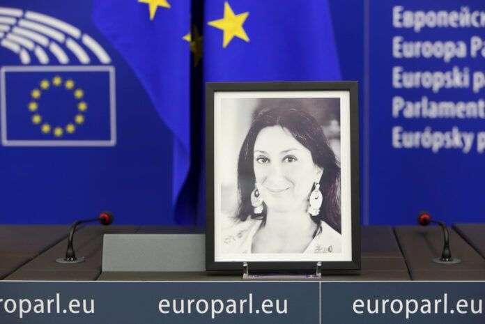 EP-061279A_Ceremony for the naming if the presse room " Daphne Caruana Galizia "