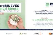 ‘Tú promueves la Salud Mental’, una jornada para hablar de prevención desde el trabajo, la escuela y el entorno