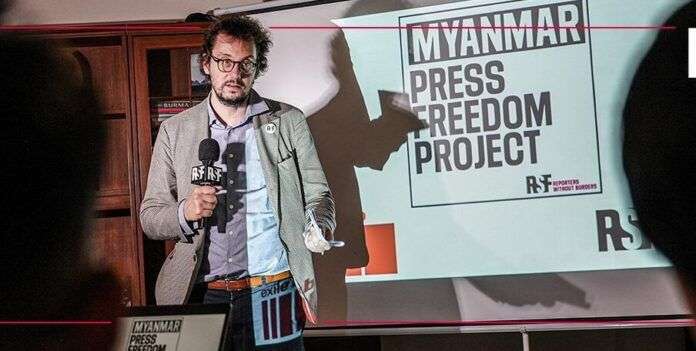 RSF Birmania Libertad de Prensa
