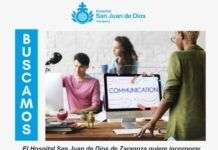 El Hospital San Juan de Dios de Zaragoza busca Técnico de Comunicación
