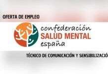 La Confederación Salud Mental España ha abierto un proceso para seleccionar un Técnico de Comunicación