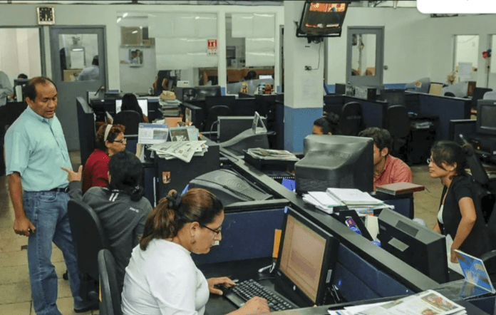 Redacción de 'La Prensa', periódico galardonado con el Premio Rey de España de Periodismo en la categoría de Medio de Comunicación de Iberoamérica. Foto: 'Diario La Prensa' / EFE