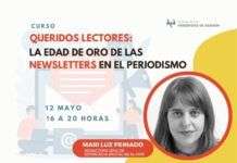 Mari Luz Peinado imparte un curso de newsletters como actividad enmarcada en el Congreso de Periodismo de Huesca