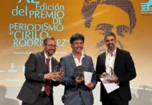 El zaragozano Emilio Morenatti gana el XL Premio de Periodismo Cirilo Rodríguez