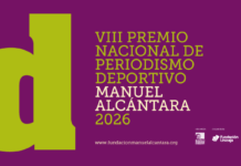 La Fundación Manuel Alcántara convoca la octava edición de su Premio Nacional de Periodismo Deportivo
