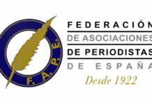 La FAPE condena los ataques a periodistas durante la manifestación celebrada en Madrid
