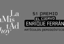 Abierto el plazo para presentar candidaturas al 51 “Premio El Ciervo-Enrique Ferrán” de artículos periodísticos